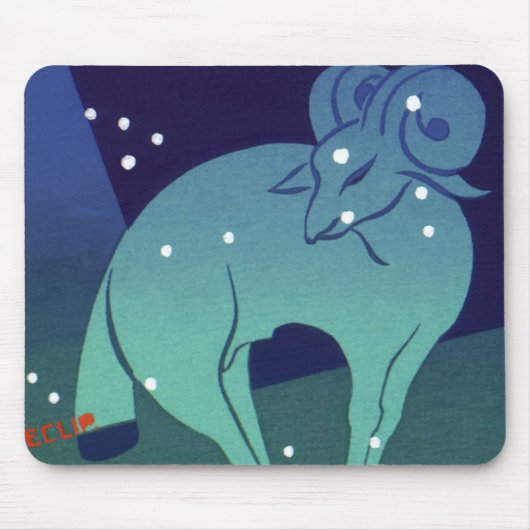 Tapis De Souris Constellation du Bélier, Astrologie du Zodiaque Vi (Devant)