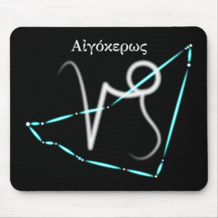 Tapis de souris constellation du zodiaque Capricor