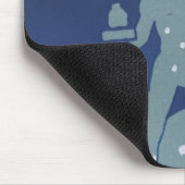 Tapis De Souris Constellation jumelle Gemini Astrologie zodiaque V (Coin)