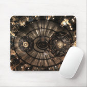 Tapis De Souris Constellations Zodiac mécanique Steampunk (Avec souris)