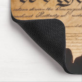 Tapis De Souris Constitution des États-Unis avec feux d'artifice (Coin)