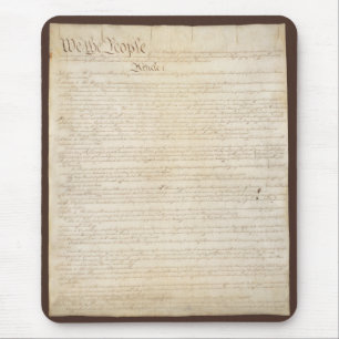 Tapis De Souris Constitution des États-Unis, Nous le peuple