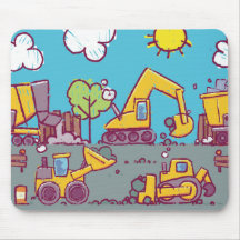 Construction à thème Mousepad pour enfants