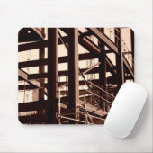Tapis De Souris Construction de charpente en acier (Avec souris)