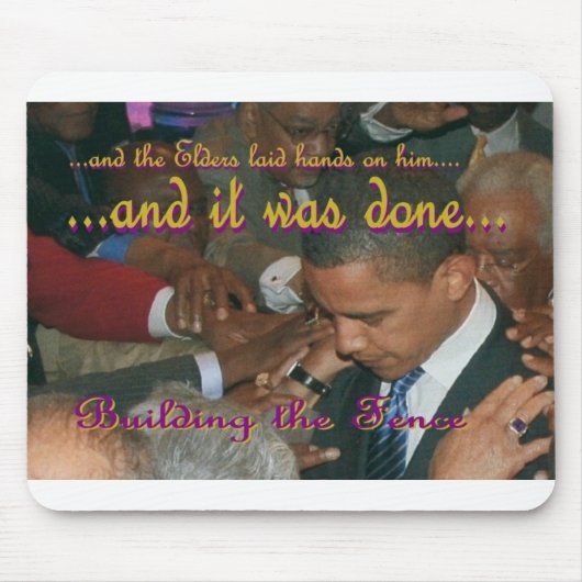 Tapis De Souris Construction d'une barrière (Devant)