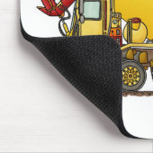 Tapis De Souris Construction MOIS de camion de décharge d'avant de (Coin)