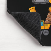 Tapis De Souris Construction Valentine Love Spelled With Trucks Ex (Coin)