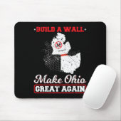 Tapis De Souris Construire un mur rendre l'ohio super à nouveau dr (Avec souris)
