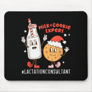 Tapis De Souris Consultant en lactation de Noël Éducation à l'alla