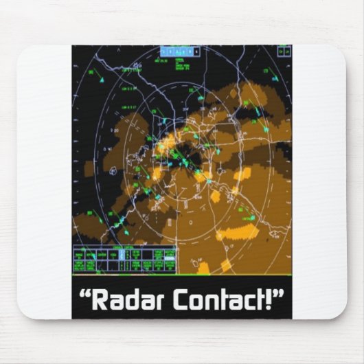 Tapis De Souris Contact de radar (Devant)