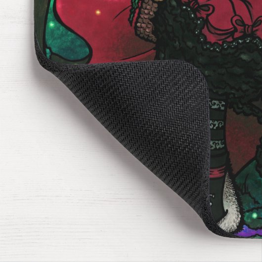 Tapis De Souris Conte de fées rouge Mousepad de capuchon (Coin)