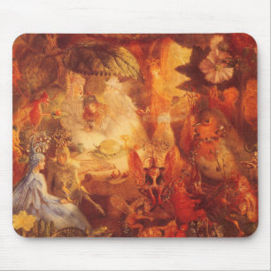 Tapis De Souris Conte de fées vintage Le Robin captif par Fitzgera