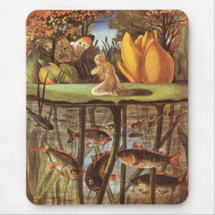 Tapis De Souris Contes de fées vintage Thumbelina, Eleanor Vere Bo