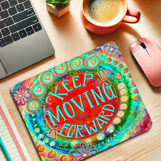 Tapis De Souris Continuer à avancer l'incertitude des devis