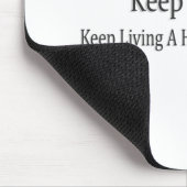 Tapis De Souris "Continuez À Sourire" Joli Design. Commandez dès m (Coin)
