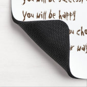Tapis De Souris Continuez à suivre votre chemin (Coin)