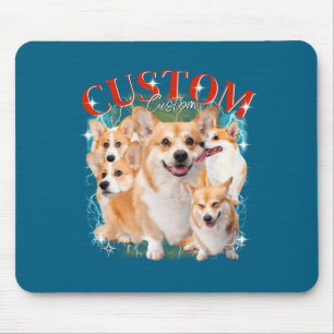 Tapis De Souris Contrefaçon Animaux Chien Chat Drôle 1bk1
