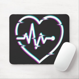 Tapis De Souris Contrôle cardiaque Mousepad
