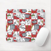 Tapis De Souris Contrôle d'outils de cuisine (Avec souris)