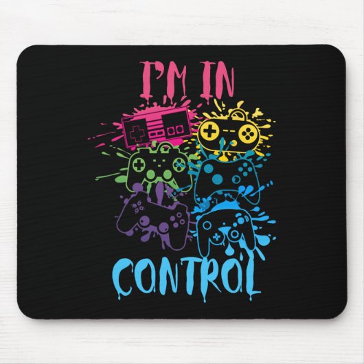 Tapis De Souris Contrôler Toutes Les Choses Video Game Controller (Devant)