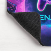 Tapis De Souris Contrôleur cool Neon Gamer personnalisé (Coin)