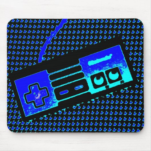 Tapis De Souris contrôleur de jeu de vieille école (Devant)