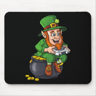 Tapis De Souris Contrôleur de jeu vidéo Jour de la Saint Patrick L