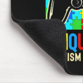 Tapis De Souris Contrôleur de jeu vidéo sensibilisation sur l'auti (Coin)