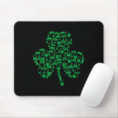 Tapis De Souris Contrôleur de jeu vidéo Shamrock Irish Gamer St Pa (Avec souris)