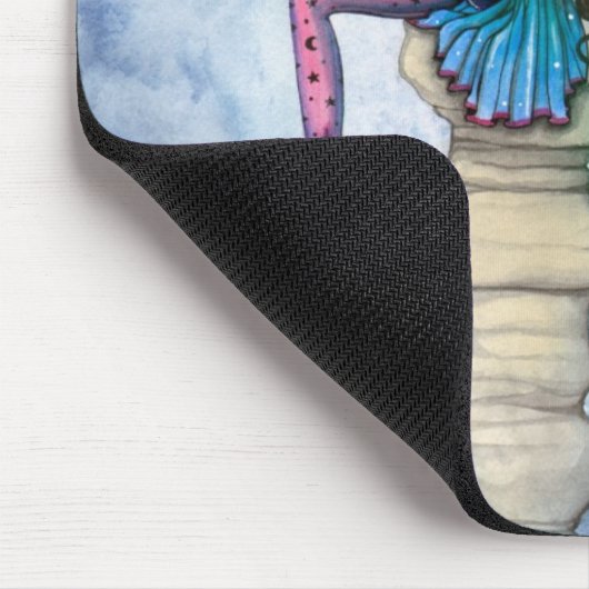 Tapis De Souris Conversation avec la lune Fairy Imaginaire Art (Coin)