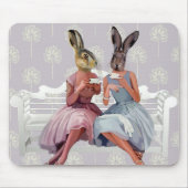 Tapis De Souris Conversation de lapin (Devant)