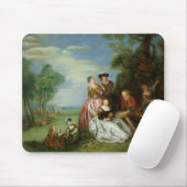 Tapis De Souris Conversation en parc (Avec souris)