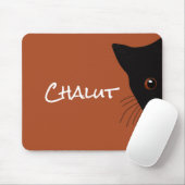 Tapis De Souris conversation noir (Avec souris)