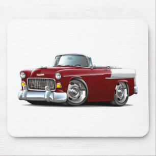 Tapis De Souris Convertible 1955 Marron-Blanc de Chevy Belair