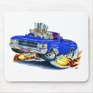 Tapis De Souris Convertible 1971-72 bleu de Chevelle