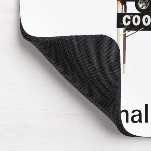 Tapis De Souris Coober Pedy Opal Mining Truck Affiche de bienvenue (Coin)