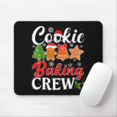 Tapis De Souris Cookie Baking Crew Gingerbread Xmas Holiday Cookie (Avec souris)