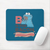 Tapis De Souris Cookie Monster B Is For Bacon (Avec souris)