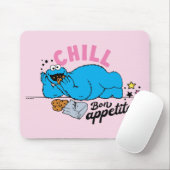 Tapis De Souris Cookie Monster | Bon appétit Chill (Avec souris)