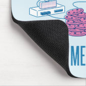 Tapis De Souris Cookie Monster | Désolé, J'Ai Des Plans (Coin)