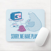 Tapis De Souris Cookie Monster | Désolé, J'Ai Des Plans (Avec souris)