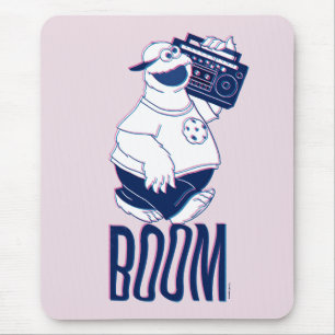 Tapis De Souris Cookie Monster   Jamming with the Boom Box