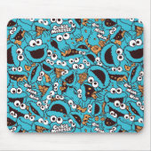 Tapis De Souris Cookie Monster | Nom Nom Nom Motif (Devant)