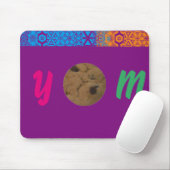 TAPIS DE SOURIS COOKIE MOUSEPAD PRESQUE PLONGÉE (Avec souris)