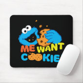 Tapis De Souris Cookie veut un cookie (Avec souris)