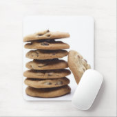 Tapis de souris Cookies aux pépites de chocolat (Avec souris)