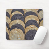 Tapis De Souris Cookies blanc et chocolat (Avec souris)