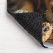Tapis De Souris Cookies Golden Retriever (Coin)