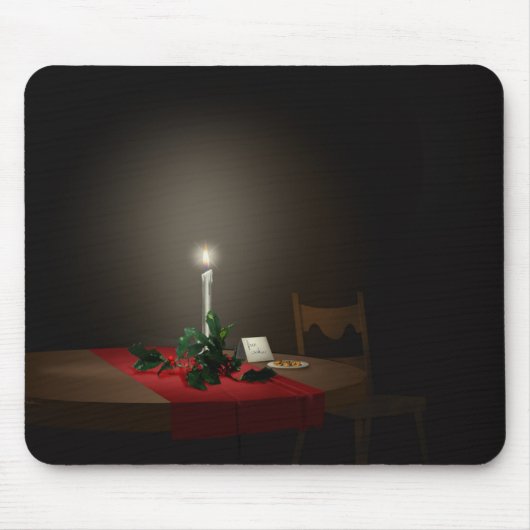 Tapis De Souris Cookies gratuits Art pour Noël (Devant)