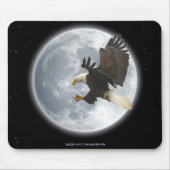 Tapis De Souris Cool Bald Eagle Wildlife Collection (Devant)